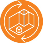 Pictogrammes orange 3D